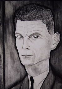 Reginald Gray, ritratto di S. Beckett, 1961, da en.wikipedia.org